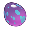 Purple Speckled Egg