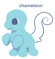 Bok Chameleon tail