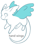 Drajin Hand wings