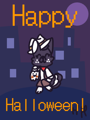 "Happy Hallow- Oh, I mean Hattoween!"